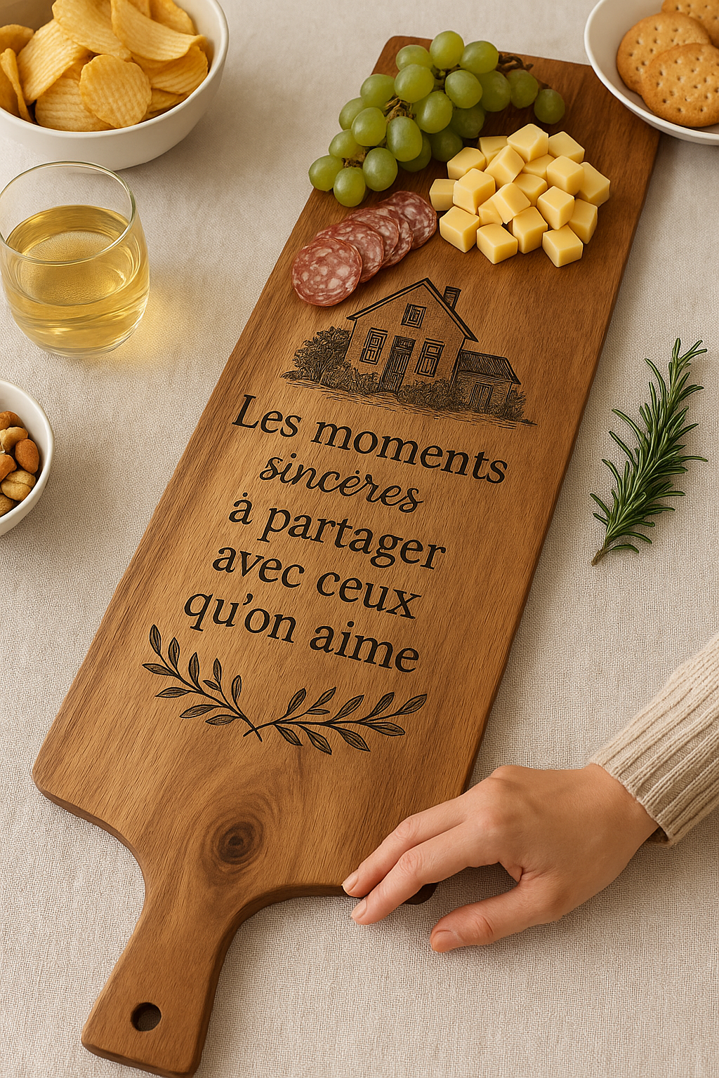 Planche Apéro Personnalisée XXL